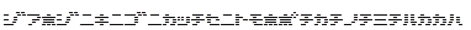 D3-DigiBitMapism-Katakana.ttf