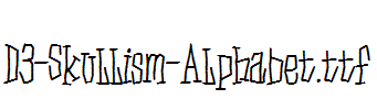 D3-Skullism-Alphabet.ttf