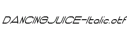 DANCINGJUICE-Italic.otf