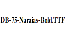 DB-75-Naraias-Bold.ttf