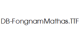 DB-FongnamMathas.ttf