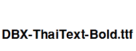 DBX-ThaiText-Bold.ttf