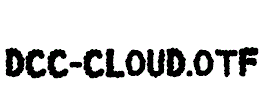 DCC-Cloud.otf