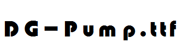 DG_Pump.ttf