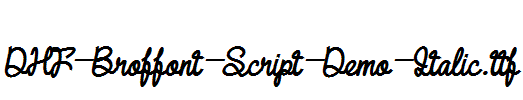 DHF-Broffont-Script-Demo-Italic.ttf