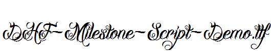DHF-Milestone-Script-Demo.ttf