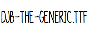 DJB-The-Generic.ttf