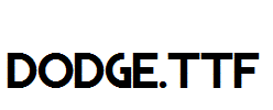 DODGE.ttf