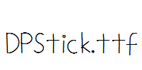 DPStick.ttf