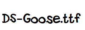 DS-Goose.ttf