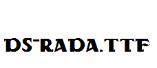 DS-Rada.ttf