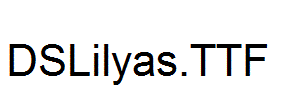 DSLilyas.ttf