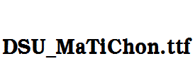 DSU_MaTiChon.ttf