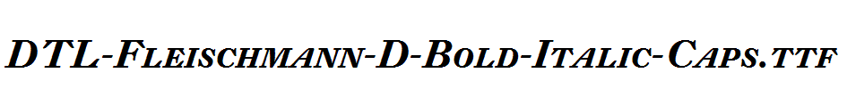 DTL-Fleischmann-D-Bold-Italic-Caps.ttf