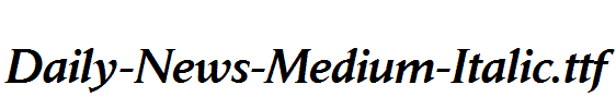 Daily-News-Medium-Italic.ttf