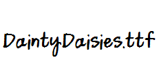 DaintyDaisies.ttf