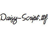 Daisy-Script.ttf