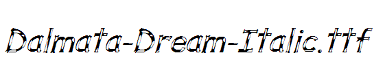 Dalmata-Dream-Italic.ttf