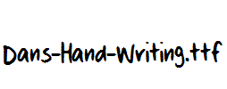 Dans-Hand-Writing.ttf