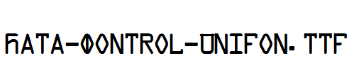 Data-Control-Unifon.ttf