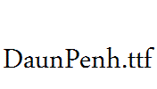 DaunPenh.ttf