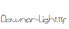 Dawner-Light.ttf