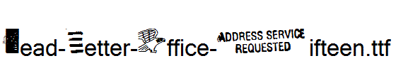 Dead-Letter-Office-Fifteen.ttf