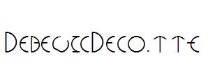 DebevicDeco.ttf