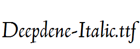 Deepdene-Italic.ttf