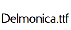 Delmonica.ttf