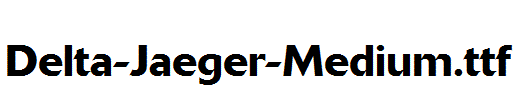 Delta-Jaeger-Medium.ttf