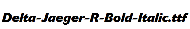 Delta-Jaeger-R-Bold-Italic.ttf