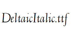 DeltaicItalic.ttf