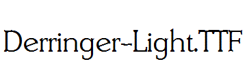 Derringer-Light.ttf