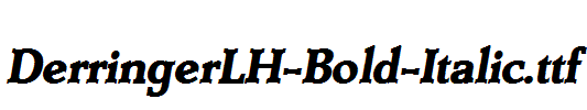 DerringerLH-Bold-Italic.ttf