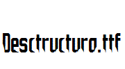 Desctructura.ttf