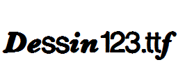 Dessin123.ttf