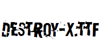 Destroy-X.ttf