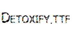 Detoxify.ttf