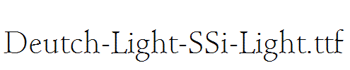 Deutch-Light-SSi-Light.ttf