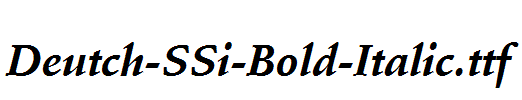 Deutch-SSi-Bold-Italic.ttf