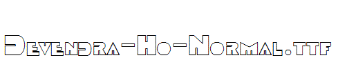 Devendra-Ho-Normal.ttf