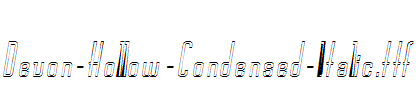 Devon-Hollow-Condensed-Italic.ttf