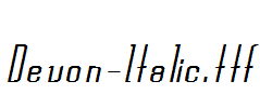 Devon-Italic.ttf