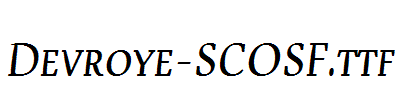 Devroye-SCOSF.ttf