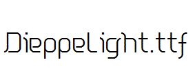 DieppeLight.ttf