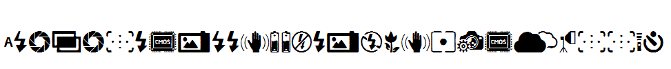 Digital-Camera-Symbols.ttf