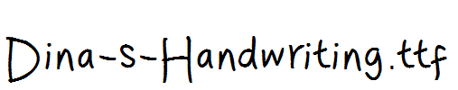 Dina-s-Handwriting.ttf
