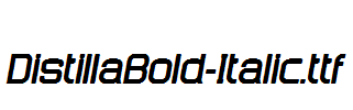 DistillaBold-Italic.ttf