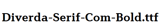 Diverda-Serif-Com-Bold.ttf